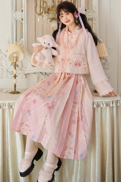 Chinese Sheep Embroidery Vest