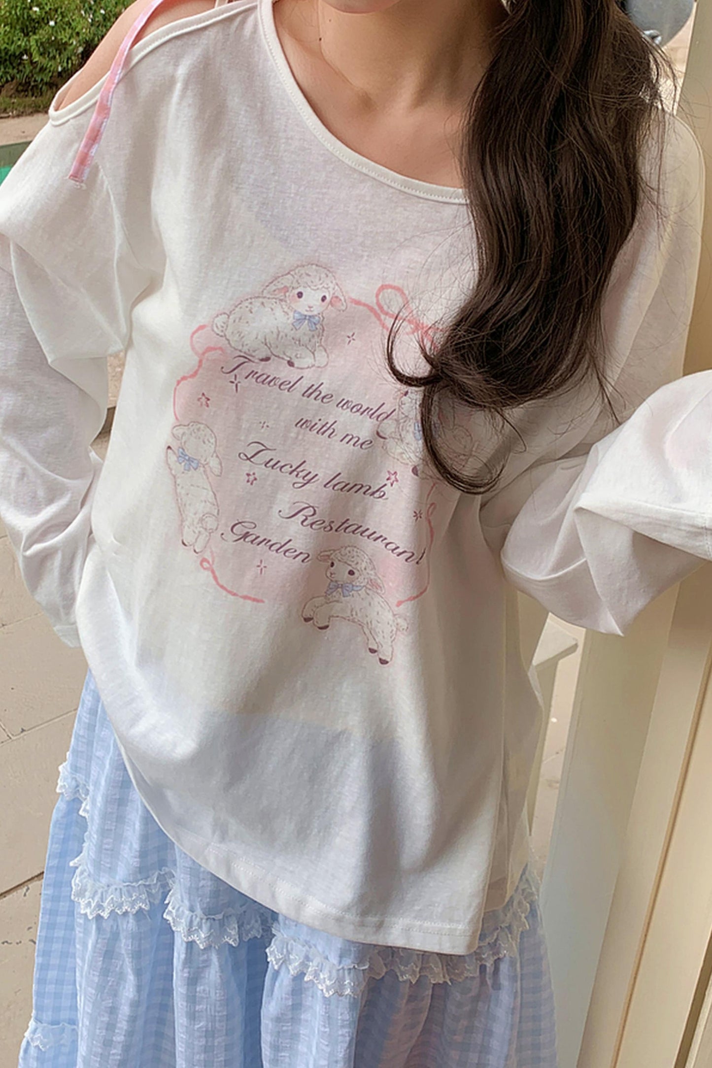 スイートガールルーズトップス