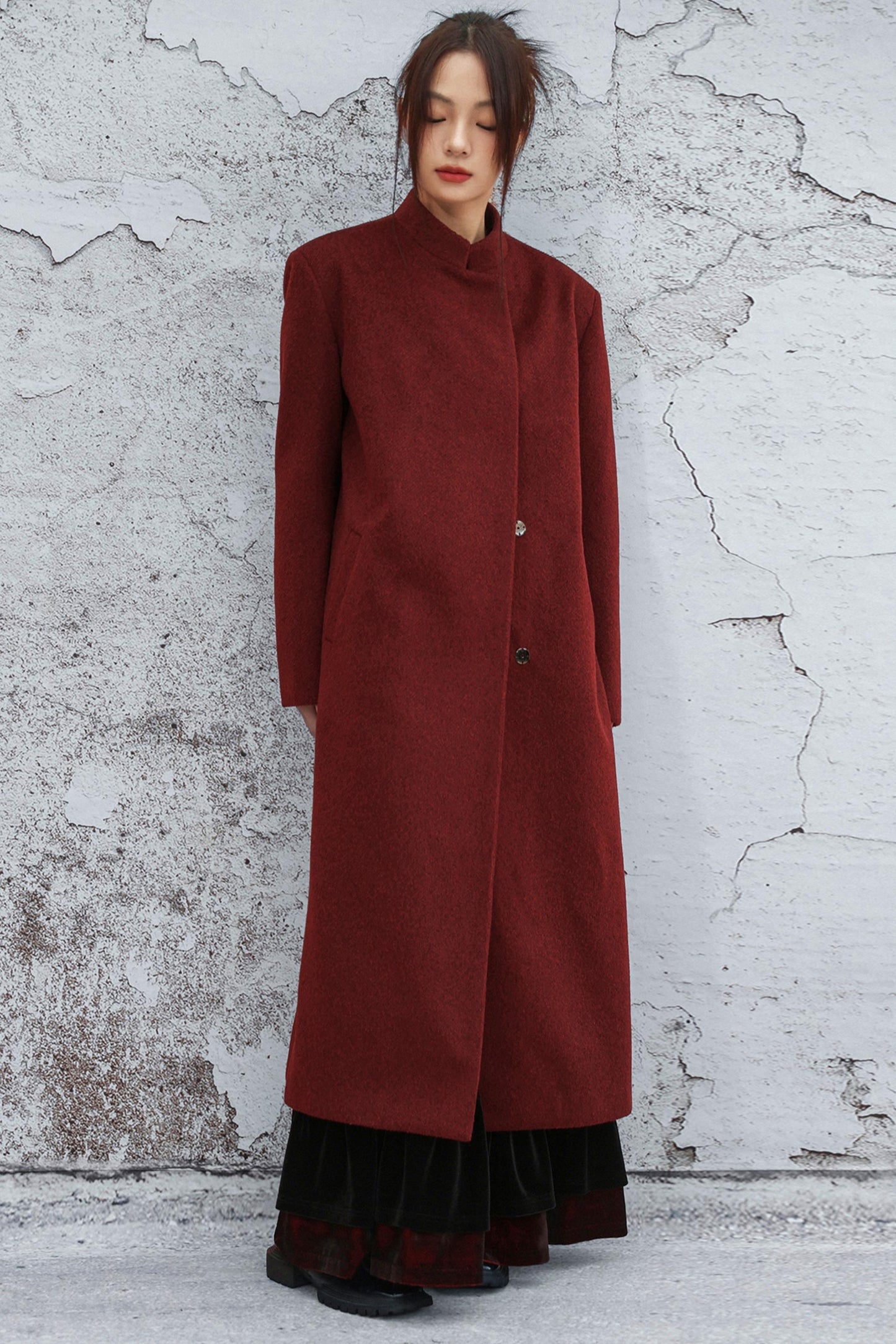 バーガンディウールンパデッドコート