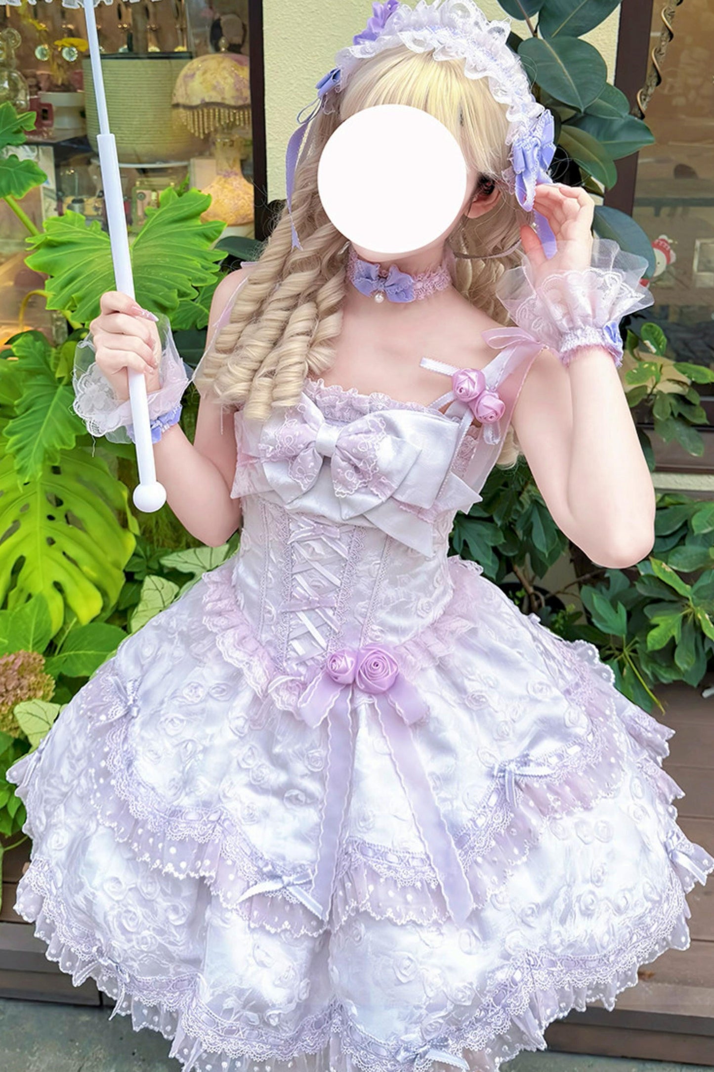[Précommande] Robe Lolita Poupée Onirique aux Couleurs Bonbon + Accessoires Cheveux