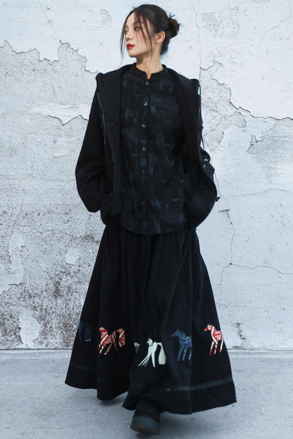 Hooded Fleece Winter Jacket