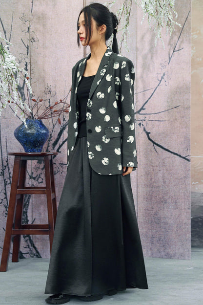 Elegant Satin Skirt