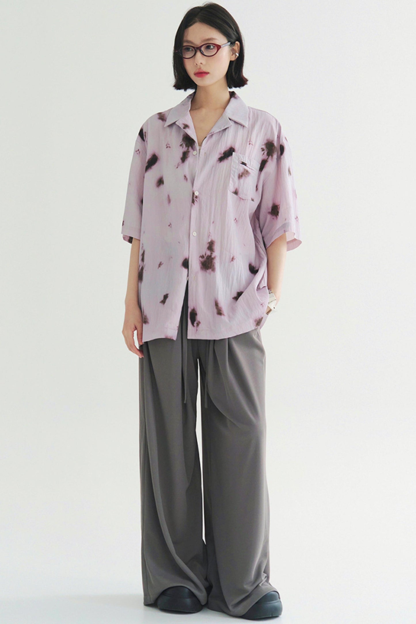 Cosmic Wide Leg Trousers Pants