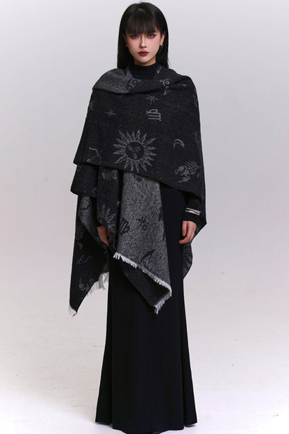 ゴシックモードケープショール
