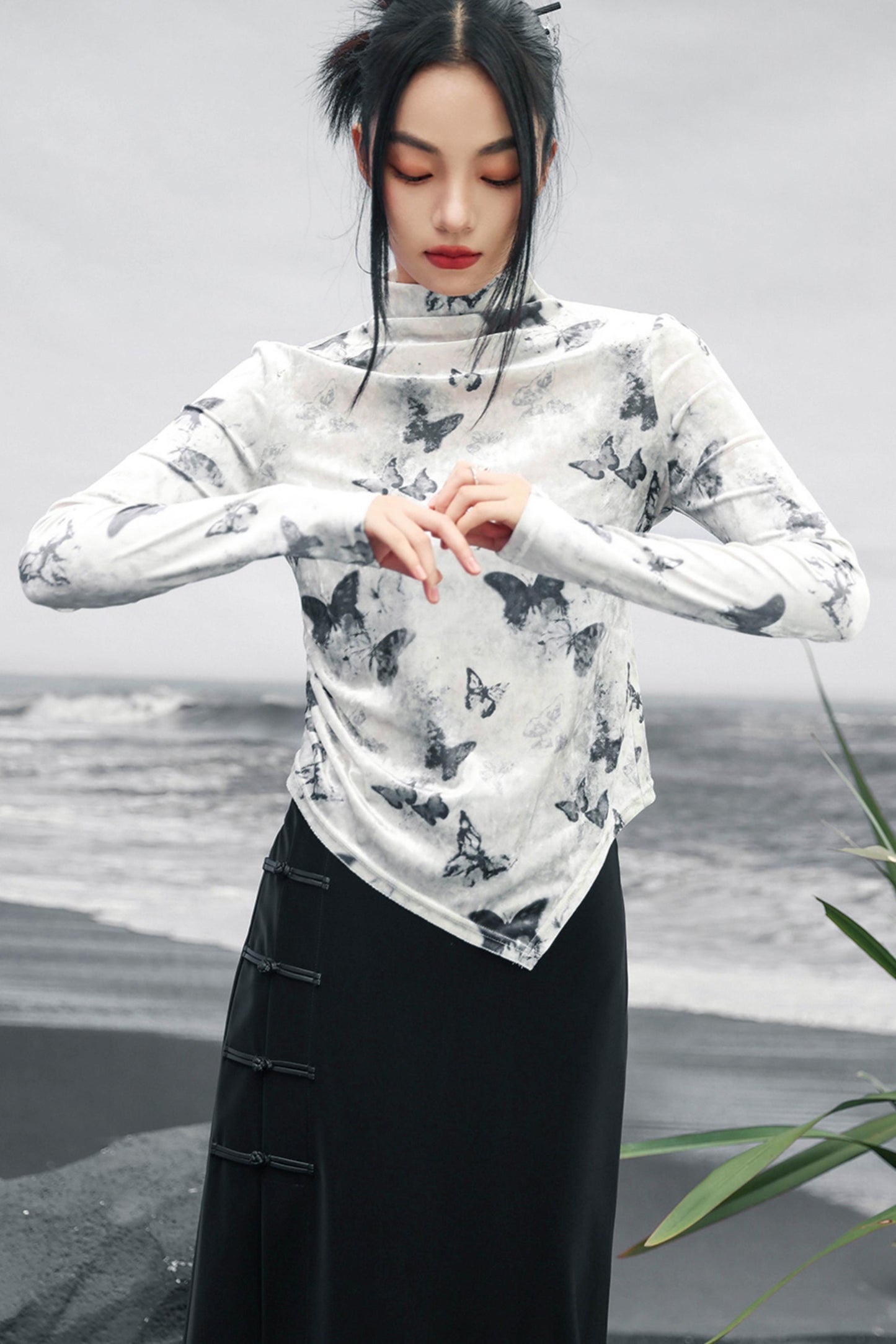 ベルベットインクスタイルバタフライトップ