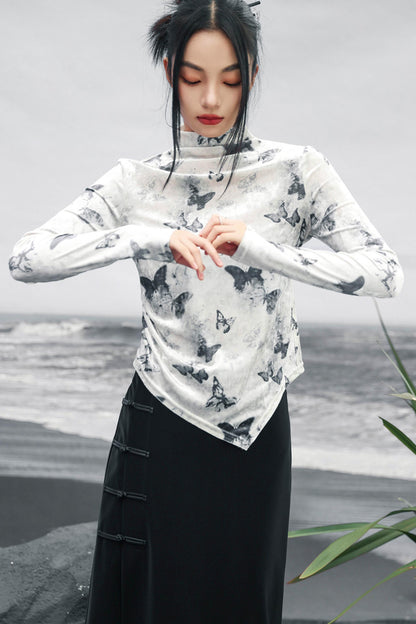 ベルベットインクスタイルバタフライトップ