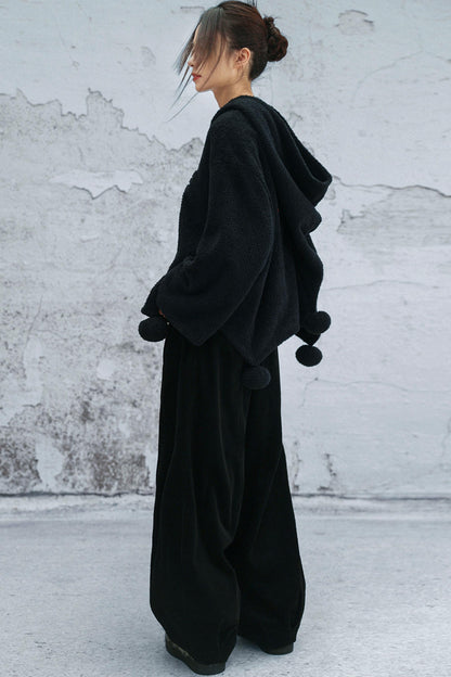 コーデュロイランタンパンツ