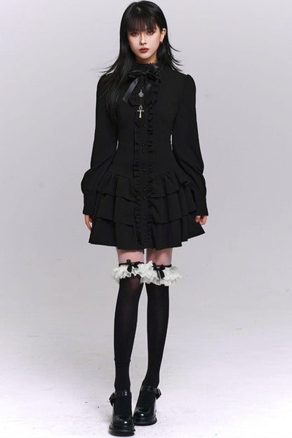 Ghost Girl Black Dress