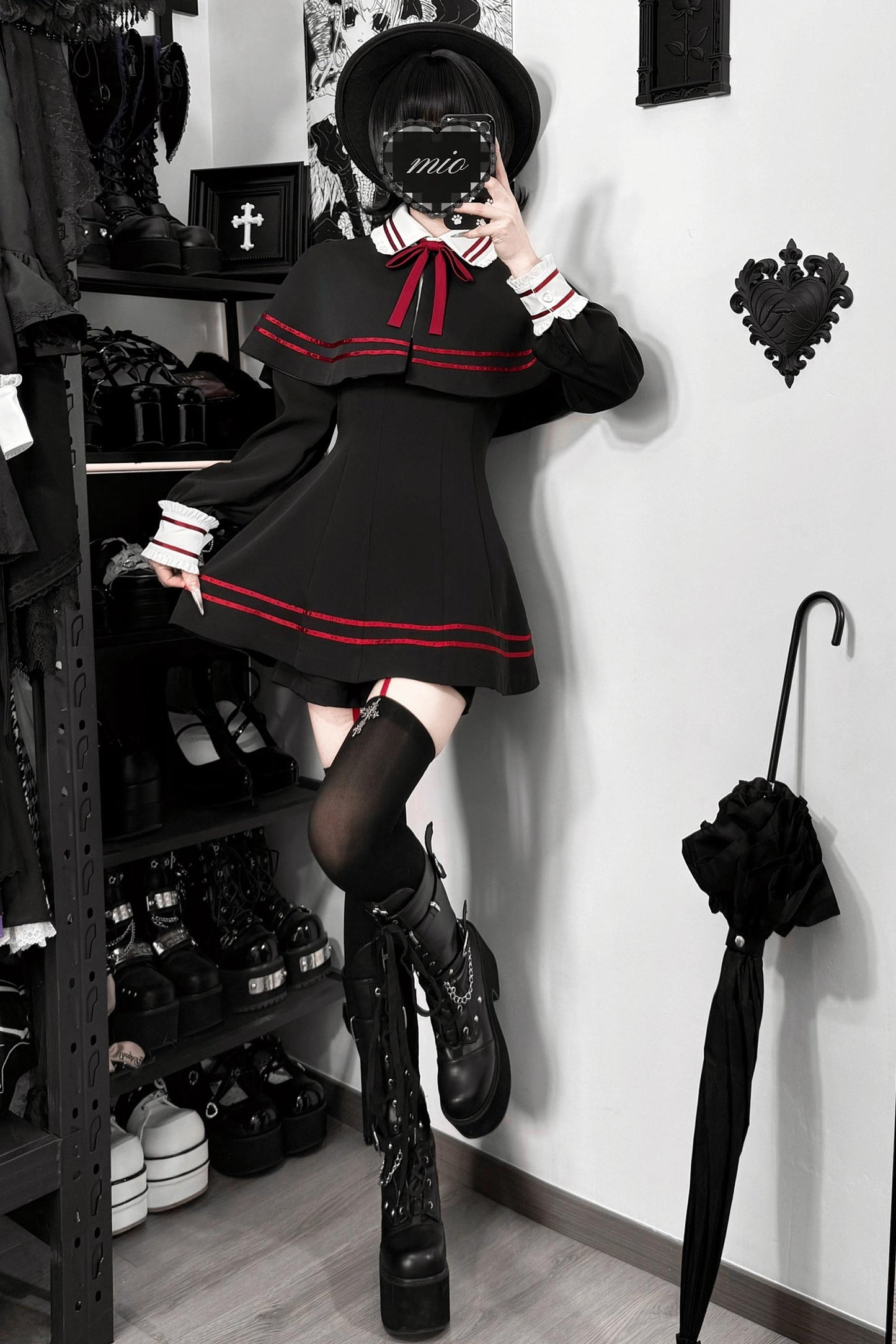 Gothic Academy Lady Dress Set