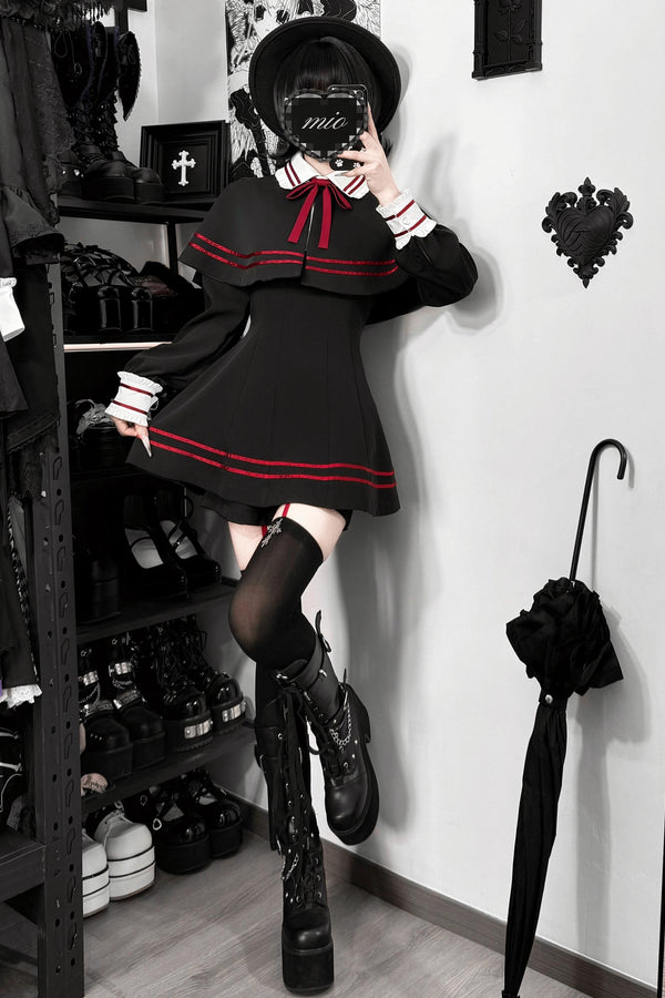 Gothic Academy Lady Dress Set