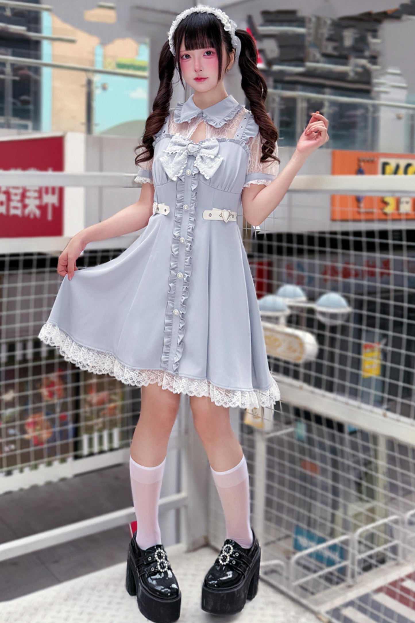 [Vorbestellung] Prinzessinnenkleid im Spitzendoll-Stil