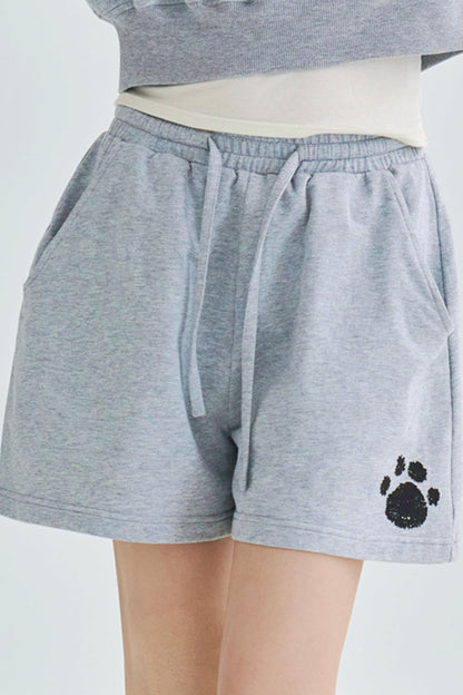 Gravity Mark Crop Top + Shorts