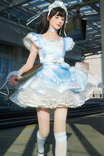 Sweet Mermaid Idol Dress + Apron + Accessories