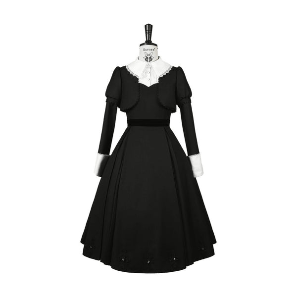 [Pre-order] Gothic White Night Dress + Accessories