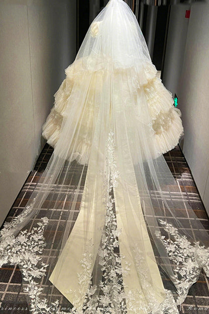 Flower Tulle Princess Dress + Accessories