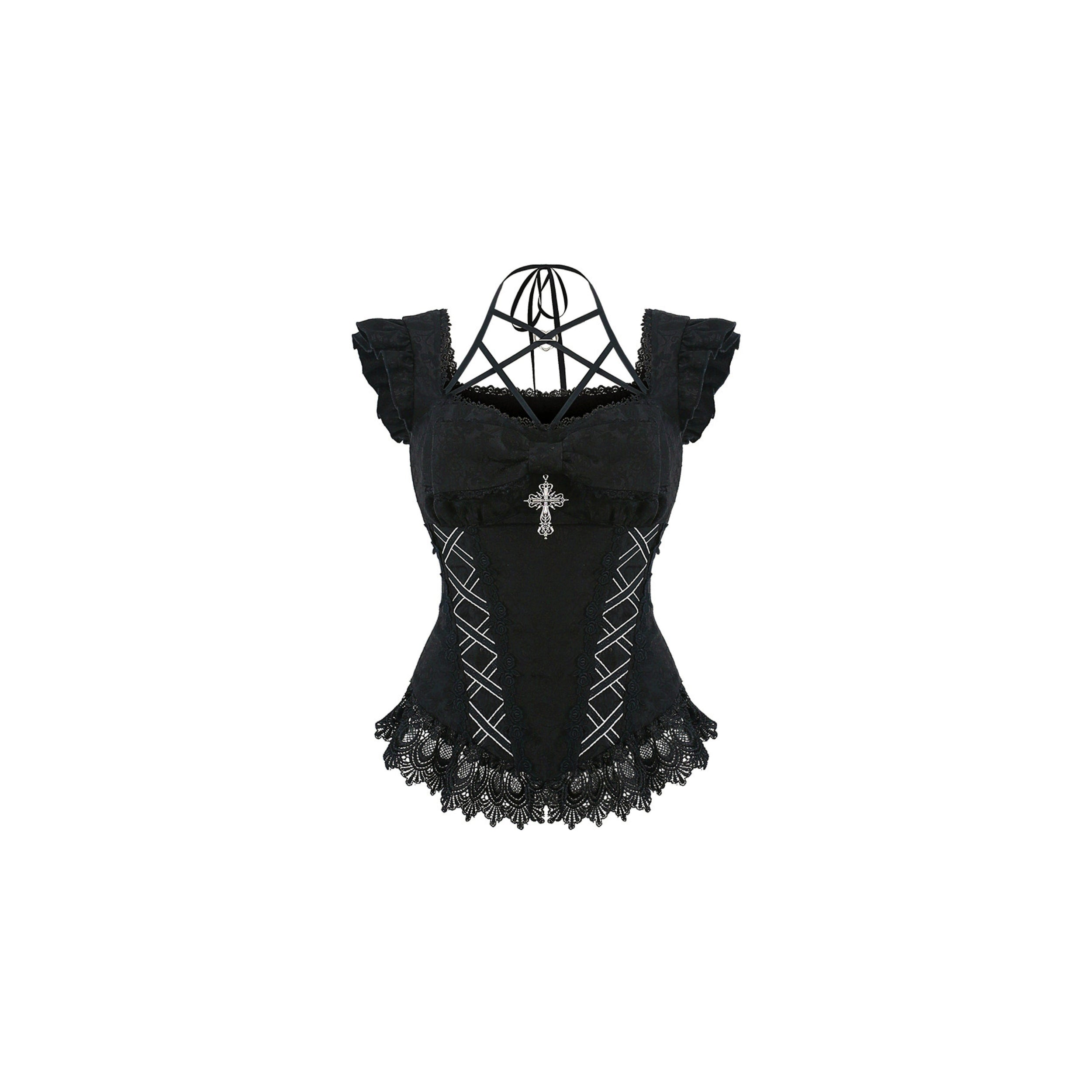 クロスコルセットゴシックセットアップ – Belchic