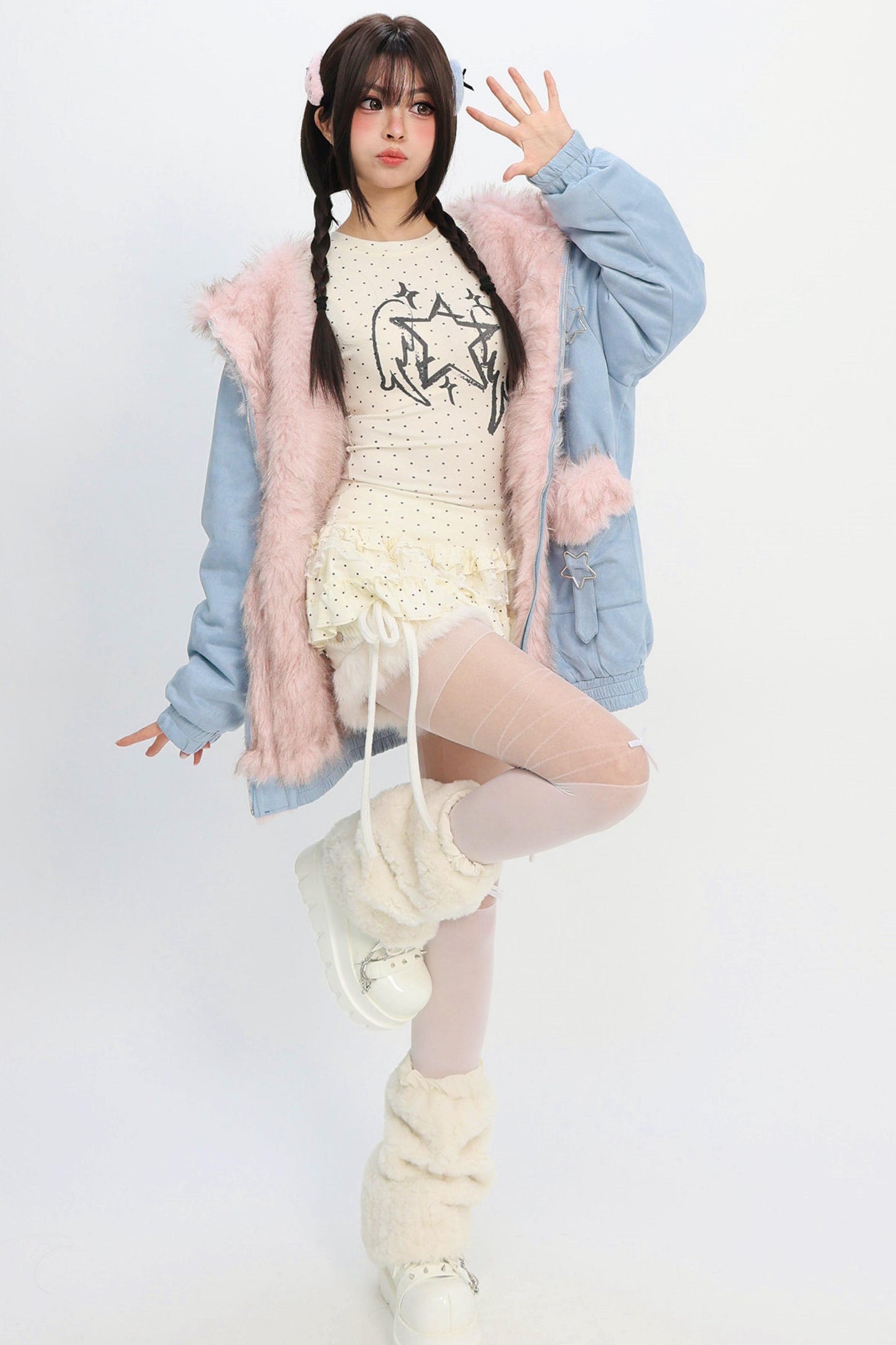 Reversible Sweet Color Jacket