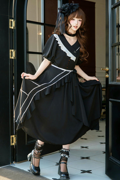 Elegantes Lolita-Sommerkleid