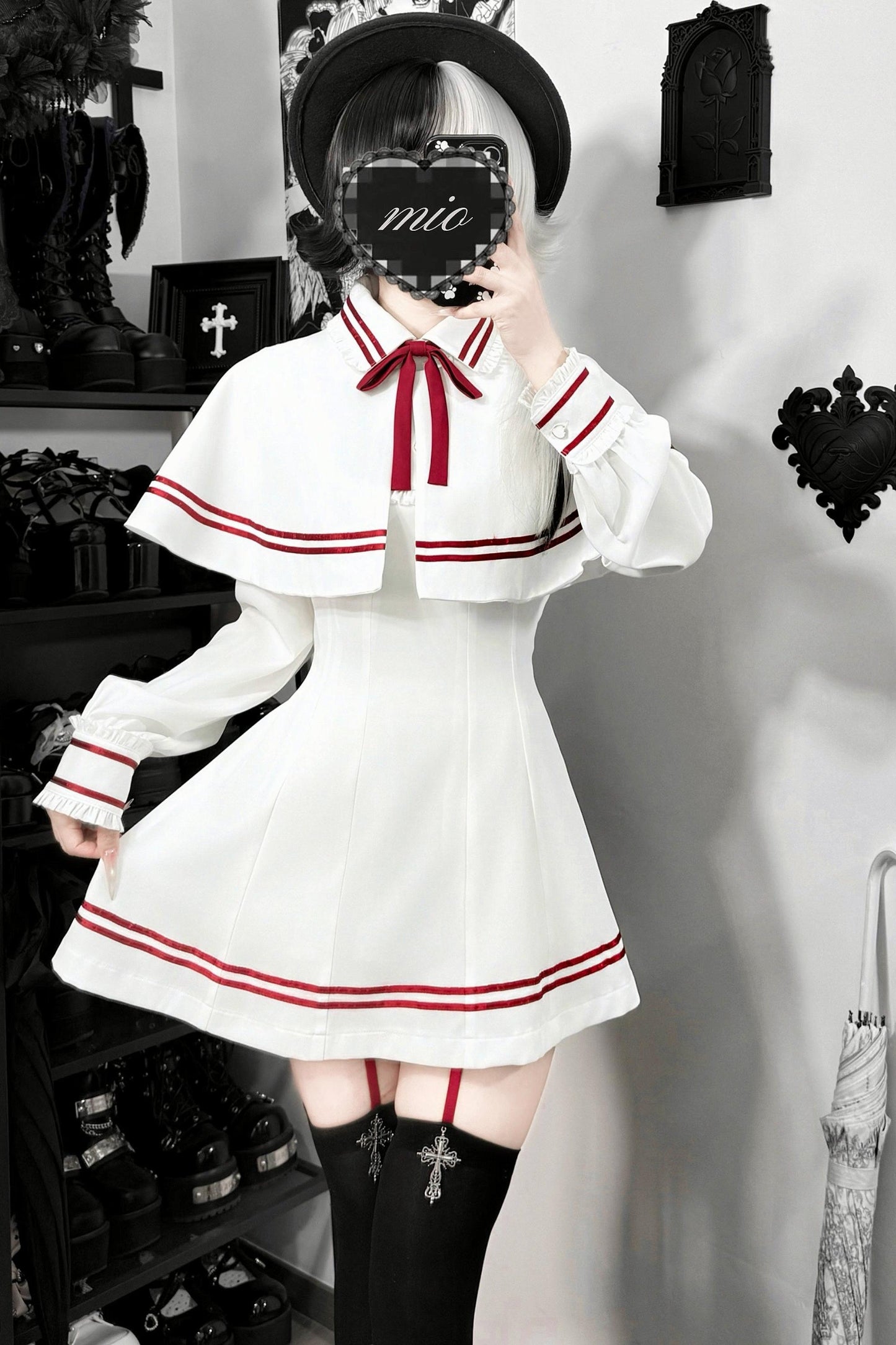 Gothic Academy Lady Dress Set