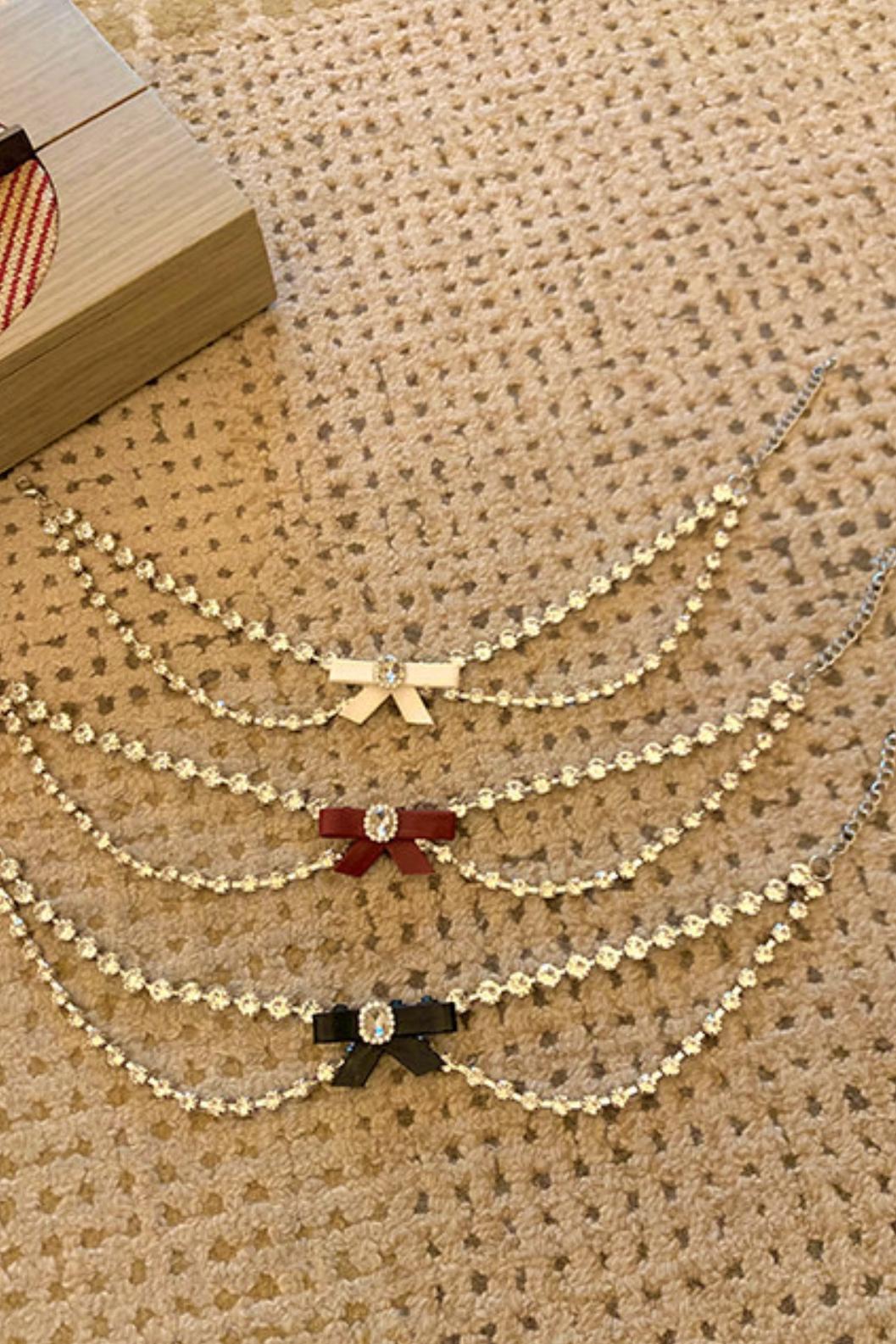 Sparkling Diamond Rhinestone Necklace