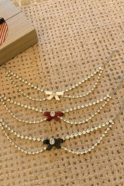 Sparkling Diamond Rhinestone Necklace