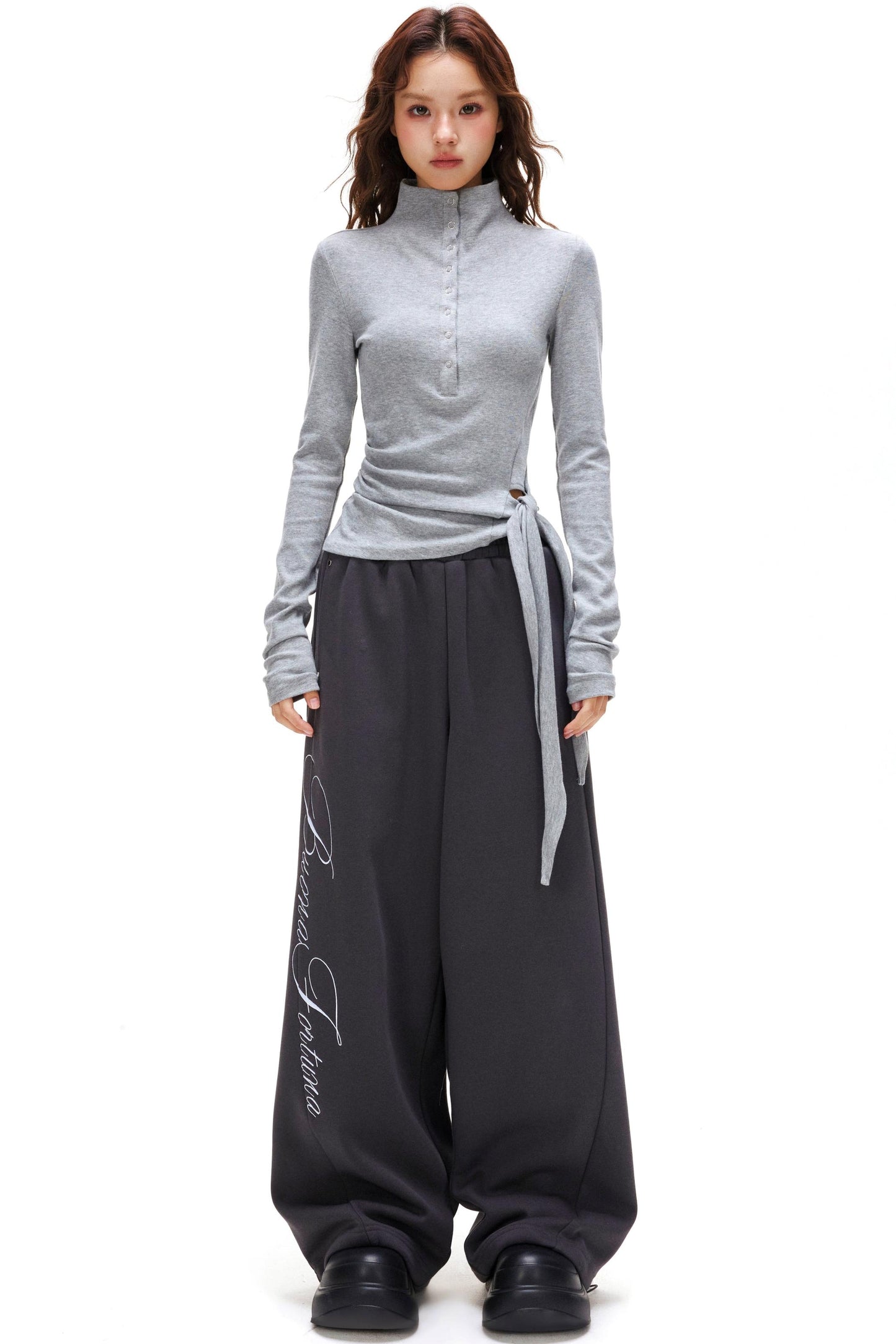 タートルネックヒーティングトップス