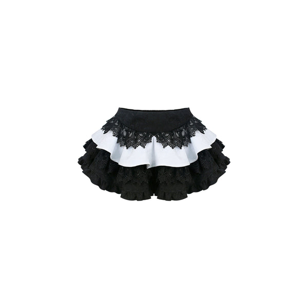 Cross Corset Gothic Set