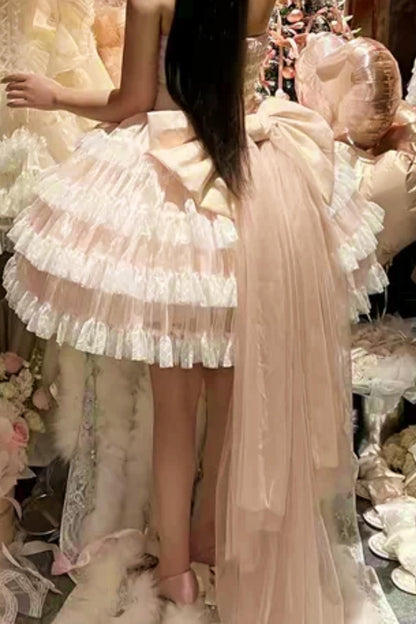 Romantic Pink Princess Dress (Pre-order)
