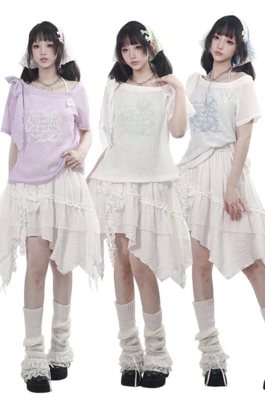 Mermaid Mood Asymmetric Fairy Set