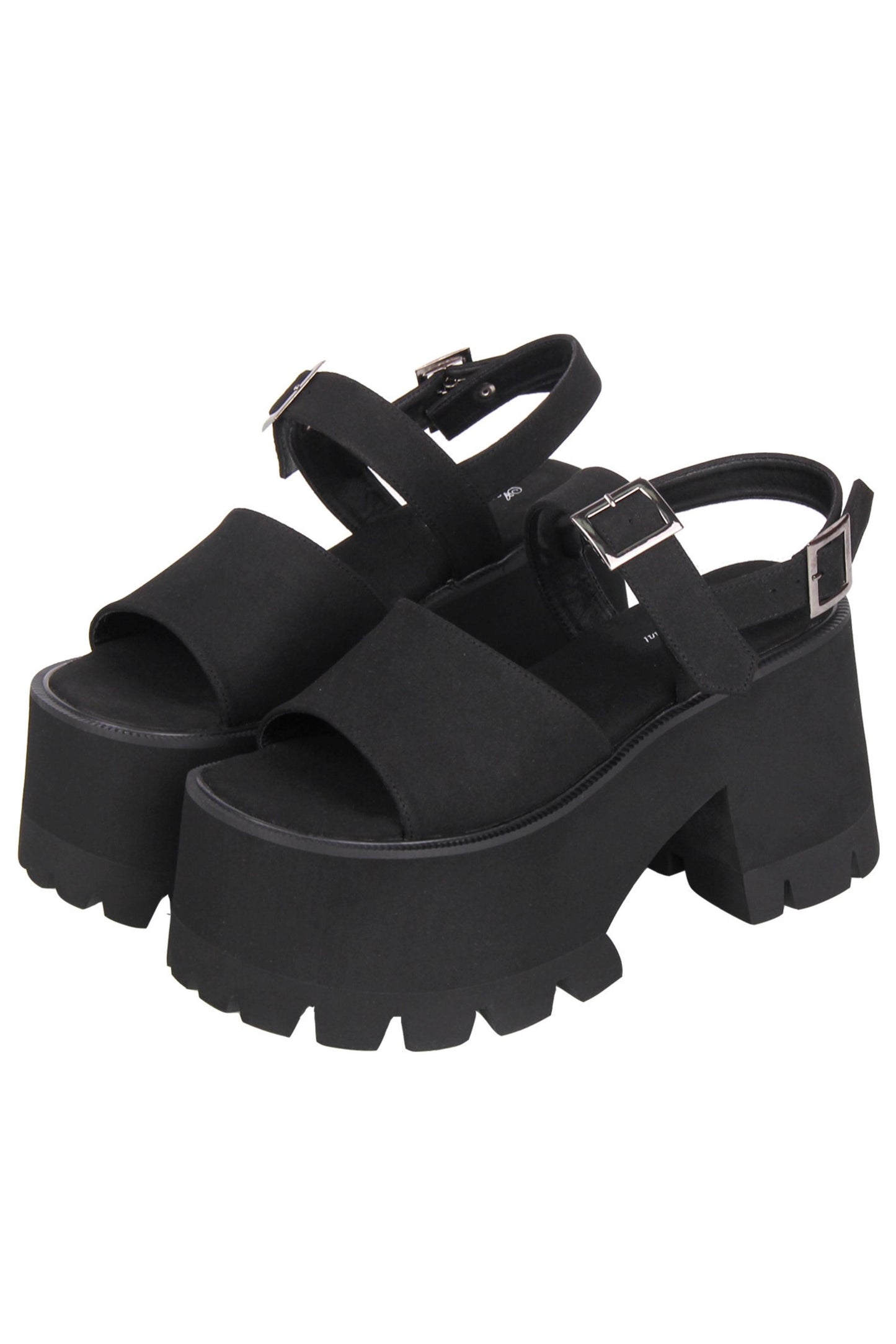 Lolita-Punk-Plateausandalen