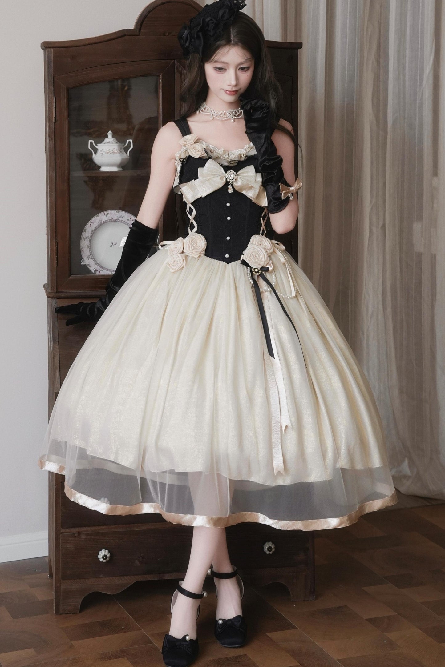 [Pre-order] Elegant French Lolita Dress + Accessories
