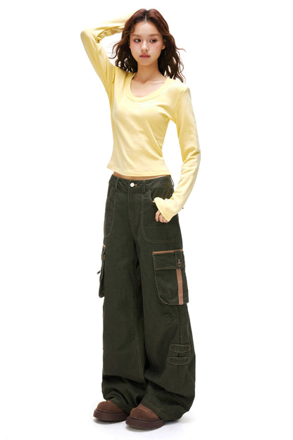 レトロアーミーカーゴパンツ