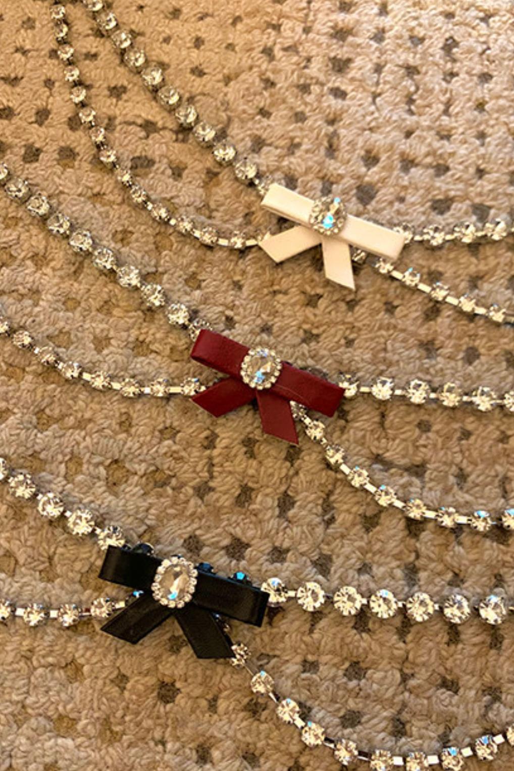 Sparkling Diamond Rhinestone Necklace