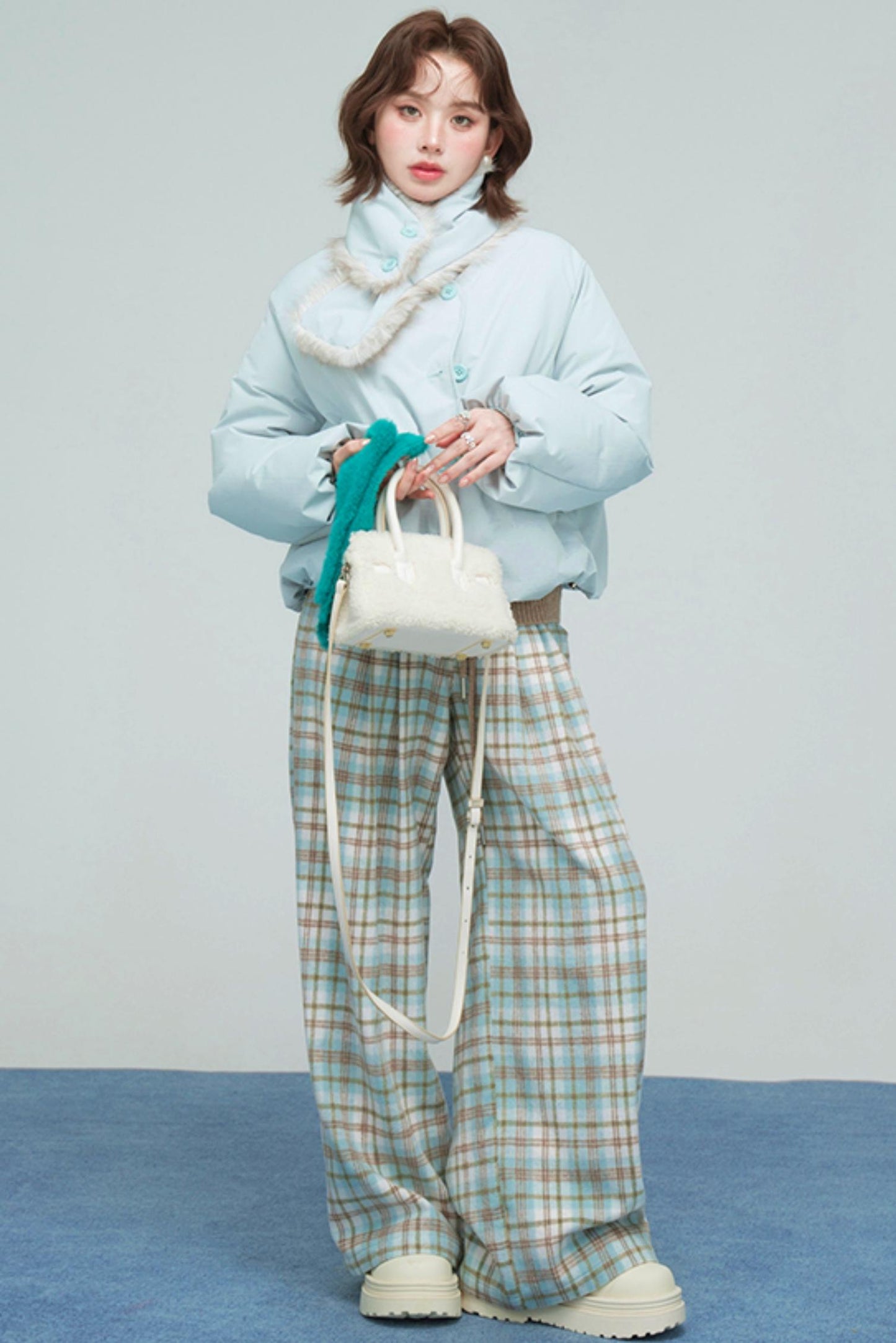 アトモスフェリックスノープレイドパンツ