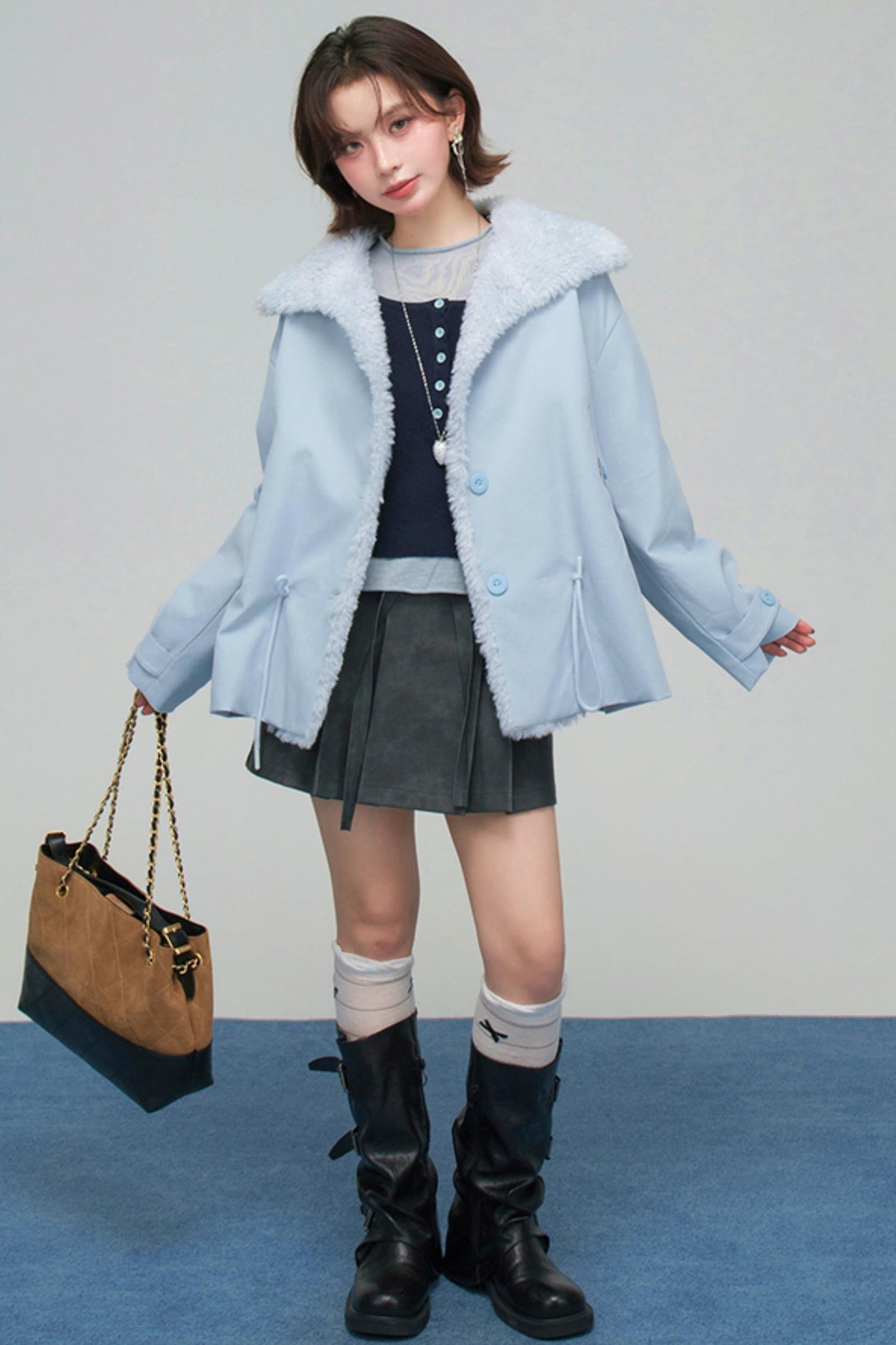 スウィートハートファーリーコットンコート