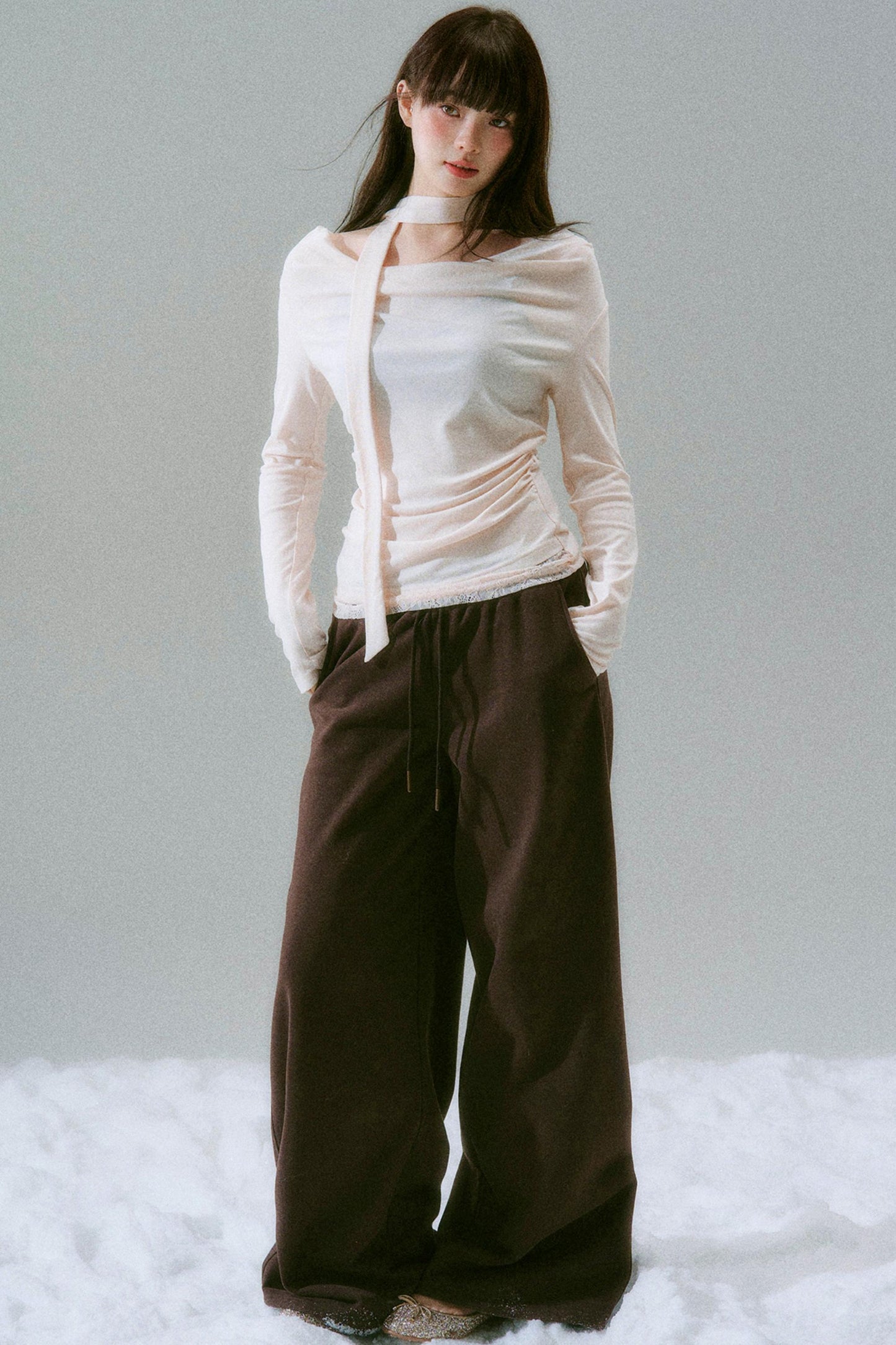 Lace Sheer Sweet Tops