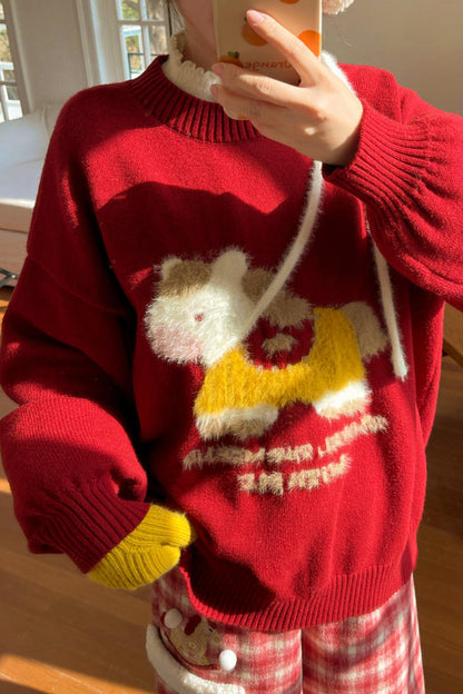 Little Horse Retro Top