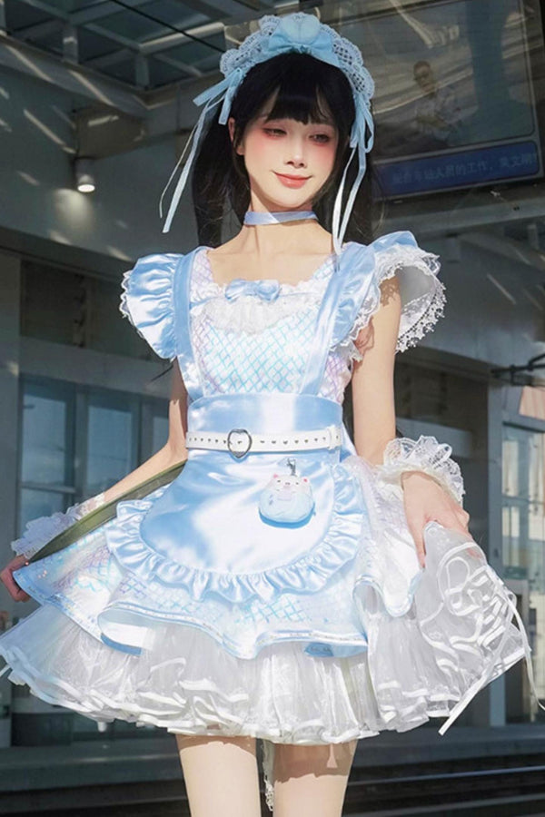 Sweet Mermaid Idol Dress + Apron + Accessories