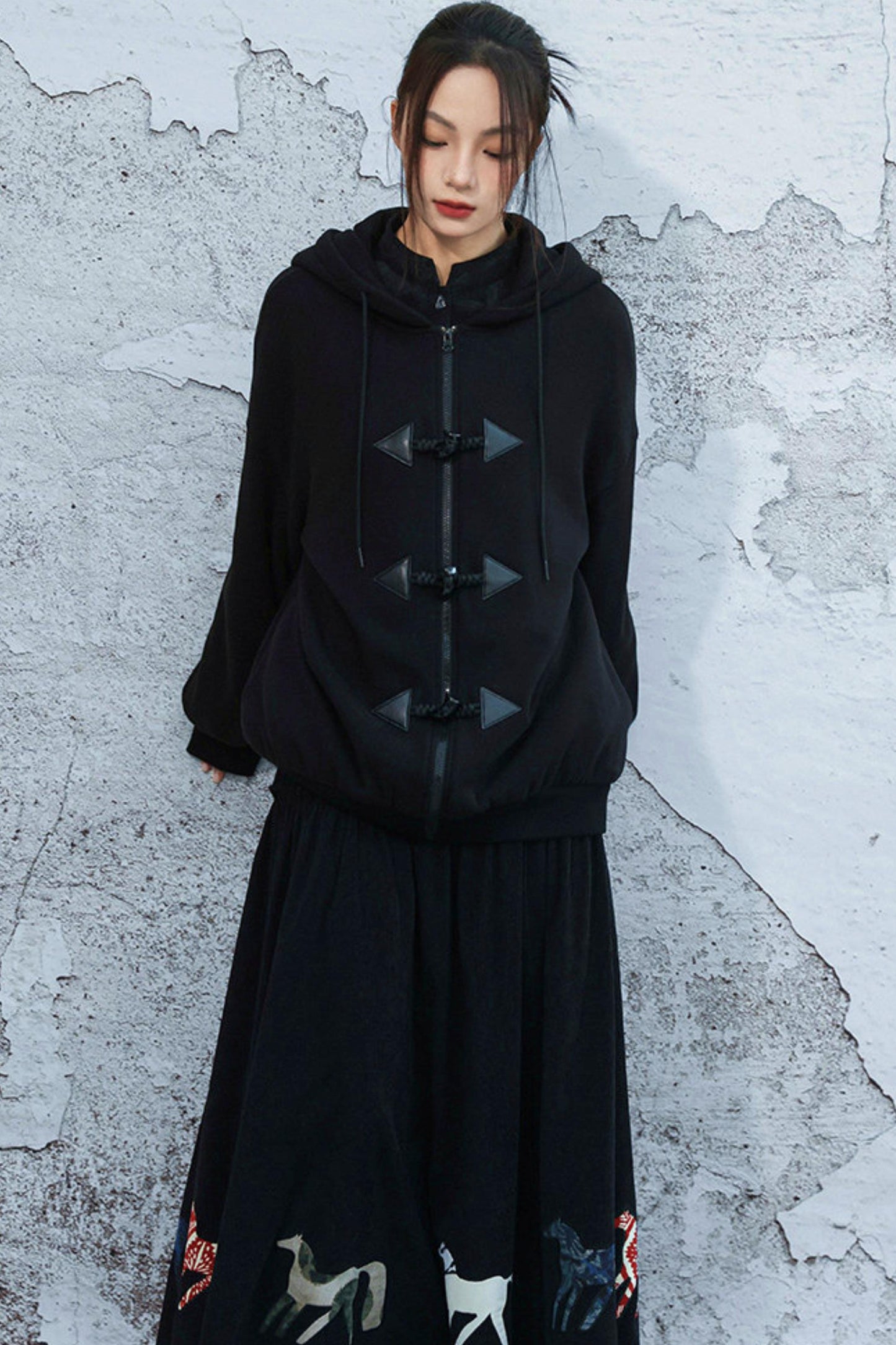 Hooded Fleece Winter Jacket