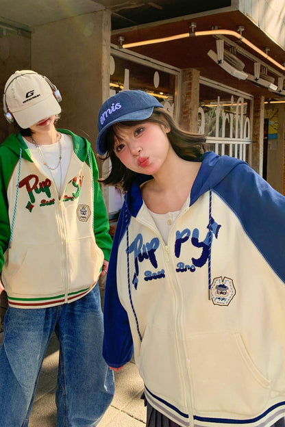 Mori Embroidered Hooded Jacket