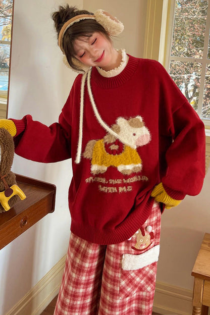 Little Horse Retro Top