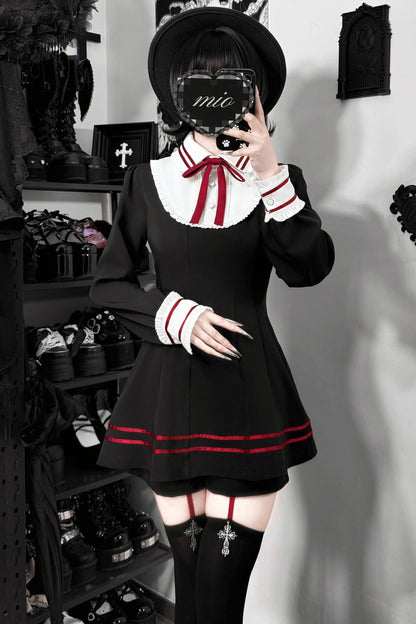 Gothic Academy Lady Dress Set