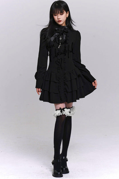Ghost Girl Black Dress