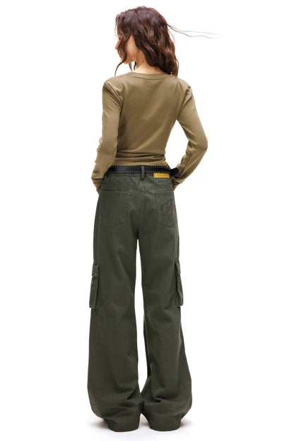 レトロモードカーゴパンツ