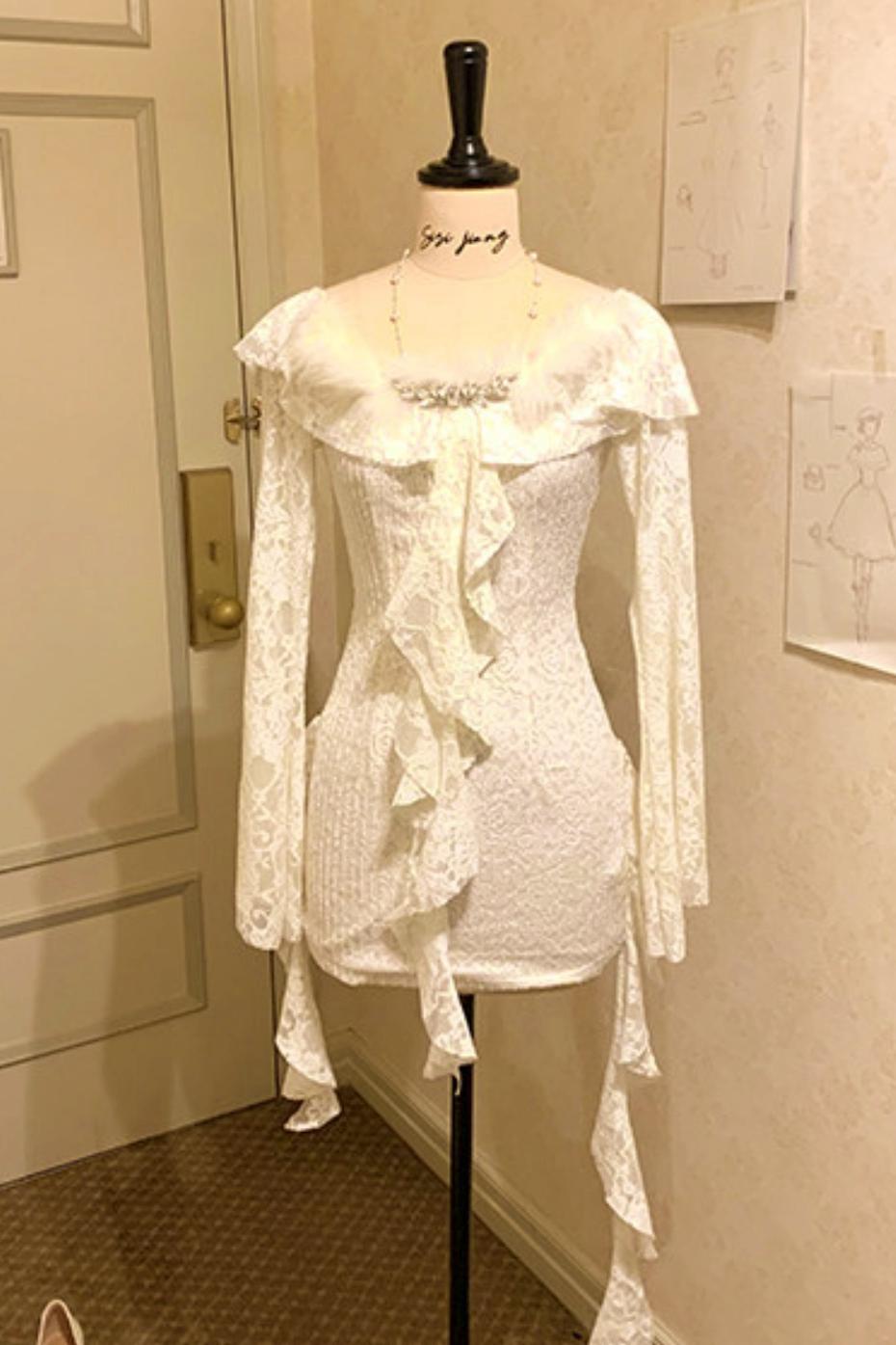 Retro Palace Lace Dress