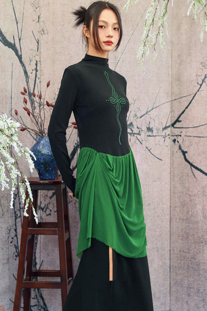 Schlankes Mode-Meerjungfrauenkleid