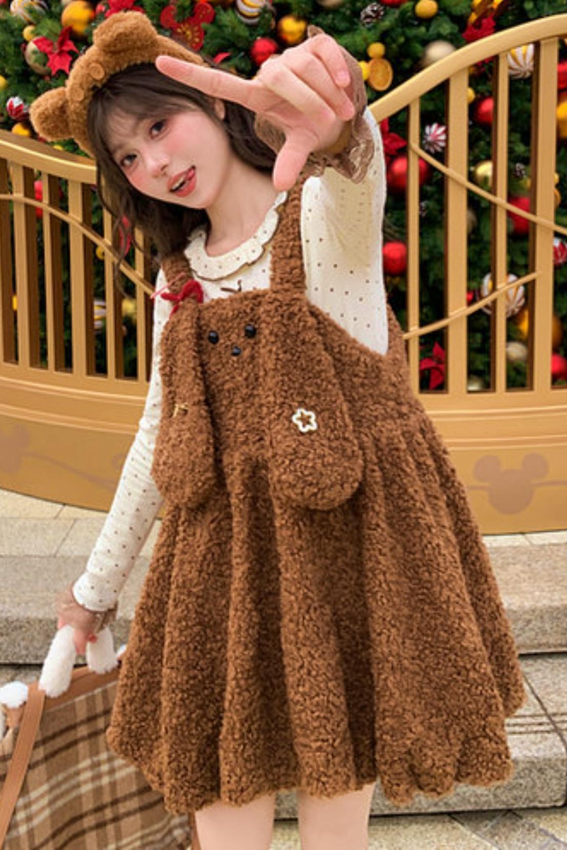 Sweet Puppy Suspender Dress Belchic Sweet Puppy Suspender Dress Belchic