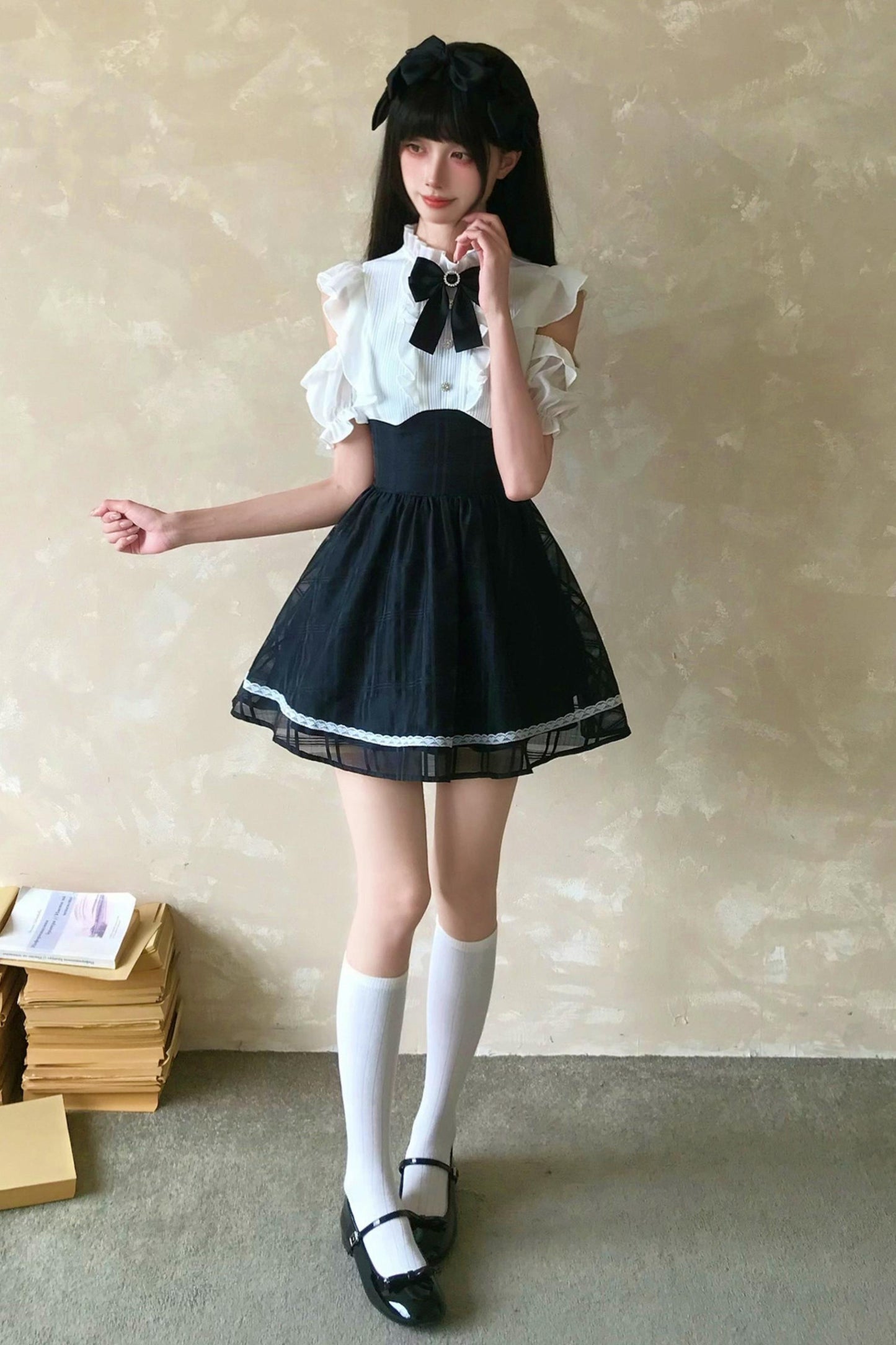 地雷お嬢様ドールワンピース