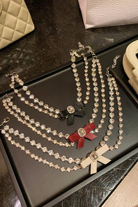 Sparkling Diamond Rhinestone Necklace