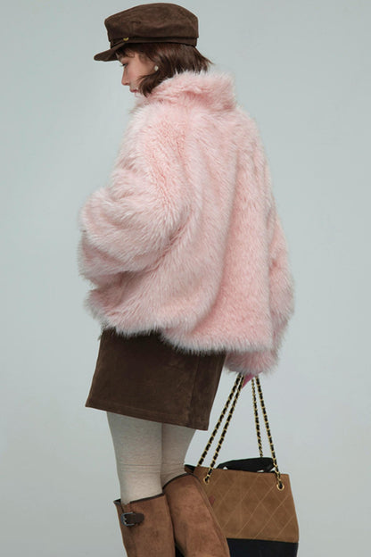 フラッフィートリムジャケット